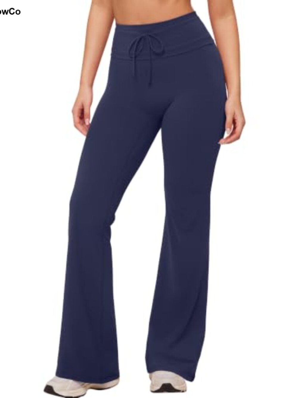 Flare Leggings High Waisted Tummy Control Yoga Pants No Front Seam